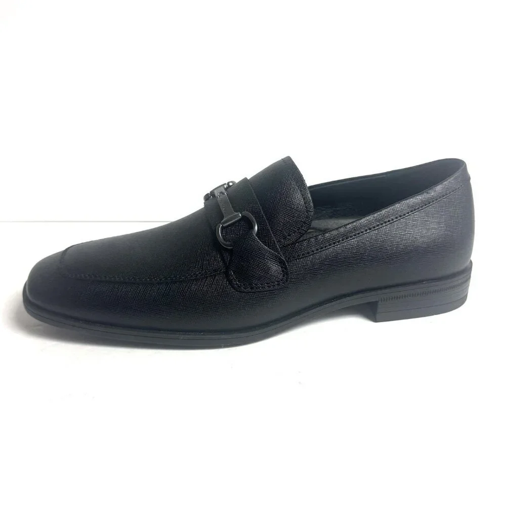Calvin Klein Men's Malcome Loafer Black Size 9 M